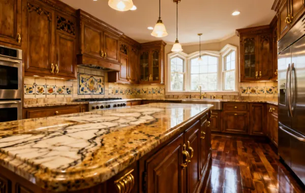 Cosentino Sensa granite residential kitchen project