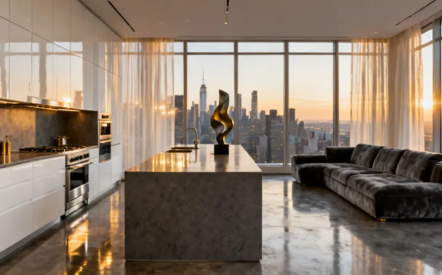 Cosentino Dekton luxury residential penthouse project