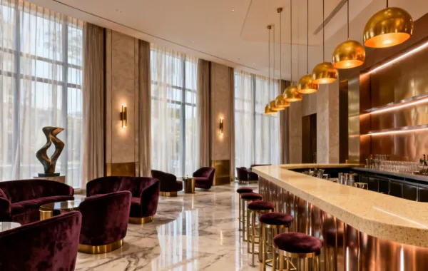 Cosentino Silestone hotel bar project